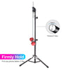 Adjustable Floor Tripod Stand Mount Tablet Holder 4 Section Poles For Ipad 12.9"