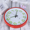 12inches Decorative Wall Clock Luminous Clock for Living Room