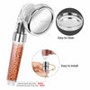 3 Mode High Pressure Shower Head Water Saving 30% Energy Saving Ionic Filter