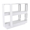 Delicate Double Storage Spice Rack Food Cupboard Rack Slide Spice Storage Shelf