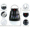 Solar Energy Mosquito Killer Lamp USB Rechargeable Mosquito Repellent forCamping