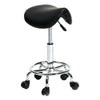 360°Rotation PU Adjustable Salon Stool Hydraulic Saddle Massage Spa Chair New