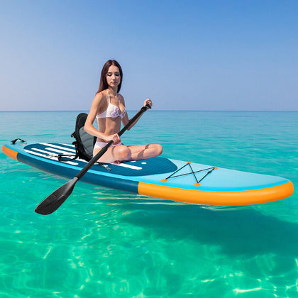 10'6' Stand up Paddle Board Inflatable SUP Complete Kit with Pump Bag Repair Kit