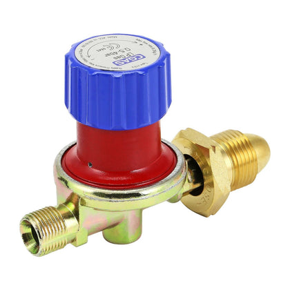 Lpg Gas Propane Adjustable Regulator 500 - 4000 Mbar Boiling Ring Camping Bbq