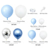 141 Blue Balloons+Balloon Arch Kit Set Party Baloons Wedding Garland Blue Decor