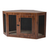 XL Wooden Puppy Cage Furniture Style Dog Crate End Table Pet Kennel House w/Door