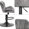 Bar Stools Gas Lift Stools Velvet Breakfast Kitchen Club Cafe Swivel Chairs