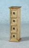 Corona Storage Tower CD Accessories Jewellery Cube Drawer Light Waxed Solid Pine