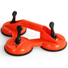 2 x Suction Cup TRIPLE Pad Lifter 100kg Sucker Plate Glass tile Mirror Lifter