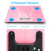 180KG Digital Body Weighing Scale Electronic Bathroom Weight Scales Black/Pink
