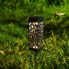 Solar 4 pcsPowered Garden Post Lights Waterproof LED Outdoor Patio Yard Lawn