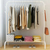 Heavy Duty Clothes Rail Rack Garment Hanging Display Stand Shoes Storage Shelves