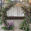 Large Moon Gate Wedding Backdrop Stand Arch Frame Flower Plant Rack Party Decor