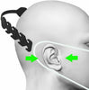 Adjustable Face Mask Holder Support Strap Ear Saver Covering Hooks Hearing Aids