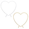210cm(6.89ft) Heart Shaped Wedding Metal Balloon Arch Stand Frame Display Kit UK