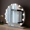 Large Hollywood Vanity Mirror 3 Colour Dimmable Light LED Bulbs Make Up Mirror