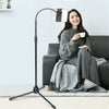 Universal Tripod Floor Stand Holder Adjustable Gooseneck For iPad iPhone Tablet