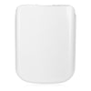 Luxury Square Toilet Seat Heavy Duty White Soft Close Top Quick Release Hinges