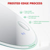 Round LED Bathroom Mirror Demister Pad Touch Sensor Magnifying With Plug 600mm
