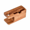 Wooden Charger Phone Stand Charging Dock for iWatch iPhone X XR XSM Apple Watch