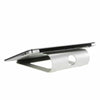 Ergonomic Tilted Laptop Stand Riser Aluminum Alloy Cooling Holder Ventilated UK