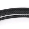 Car Steering Wheel Cover Protector Glove Universal Black Pu Perforated Leather