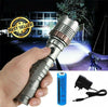 High Powered LED Tactical Torch Ultra Bright 990000lm Flashlight Rechargeable T6