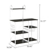 4 Tier Kitchen Baker's Rack Utility Storage Shelf Organizer Kitchenware Kitchen