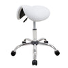 Salon Saddle Stool Swivel Hairdress Beauty Chair Hydraulic Lift Adjustable Seat