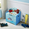 Large Wooden Toy Box Storage Toy Chest Kids Toys Organizer Box Children Nursery