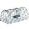 Large Rat Trap Cage Metal Mouse Animal Rat Catcher Galvanised Indoor Heavy Duty