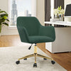 Modern Office Swivel Chair Home Computer Desk Chair Bucket Seat Lounge Armchair