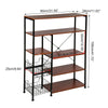 5 Tier Kitchen Storage Fruits Jar Rack Shelf Organiser Oven Microwave Holde