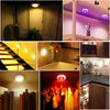 Wireless 12 RGB Colors LED Light Under Cabinet Self-Adhesive Remote Control DIY