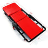 Folding Mechanics Deluxe Car Creeper Rolling Garage Seat Wheeled with Head Rest