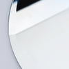 40cm Round Frameless Circle Make-Up Wall Mirrors Bevelled Edge W/ Sticker & Glue