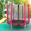 Kids Trampoline With Safety Enclosure Net Children Indoor Outdoor Garden Fun Toy
