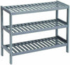 3 Tier Natural Bamboo Wooden Shoe Rack Bench Organiser Stand Storage Shelf Seat