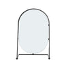Modern Metal Frame Vanity Tabletop Mirror Free Standing Makeup Dressing Bathroom