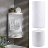 Rotatable Corner Shower Caddy Rack Storage Cabinet Soap Shelf Bathroom Organiser