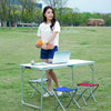 HOT! PORTABLE INDOOR OUTDOOR WOODEN FOLDING DINING TABLE CAMPING PICNIC PARTY