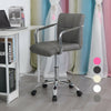 Multicolor PU Computer Office Chair Chrome Legs Lift Swivel Small Adjustable