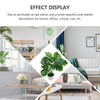 20inch Artificial Monstera Plant Multi Branch Tropical Potted Home Office Decor