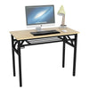 Small Computer Desk Home Office Workstation Laptop PC Table Study Furniture Wood
