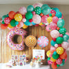 72Pcs Party Summer Ice Cream Candy Donut Balloon Candyland Theme Birthday Decor