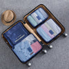 6X Travel Organizer Bag Pouch Portable Storage Waterproof Luggage Suitcase Set