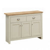 Lisbon Sideboard 3 Doors 2 Drawers Buffet Storage Cabinet Cupboard Cream Oak