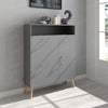 Shoe Cabinet Storage Cupboard with Drawer Wooden Stand Rack Footwear Unit Grey