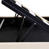 Ottoman Gas Lift Storage Bed Frame Velvet Upholstered 4FT6 5FT DOUBLE KING SIZE