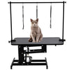 Extra Large Heavy Duty Hydraulic Dog Bath Grooming Table Station w/ H Bar & Arm
